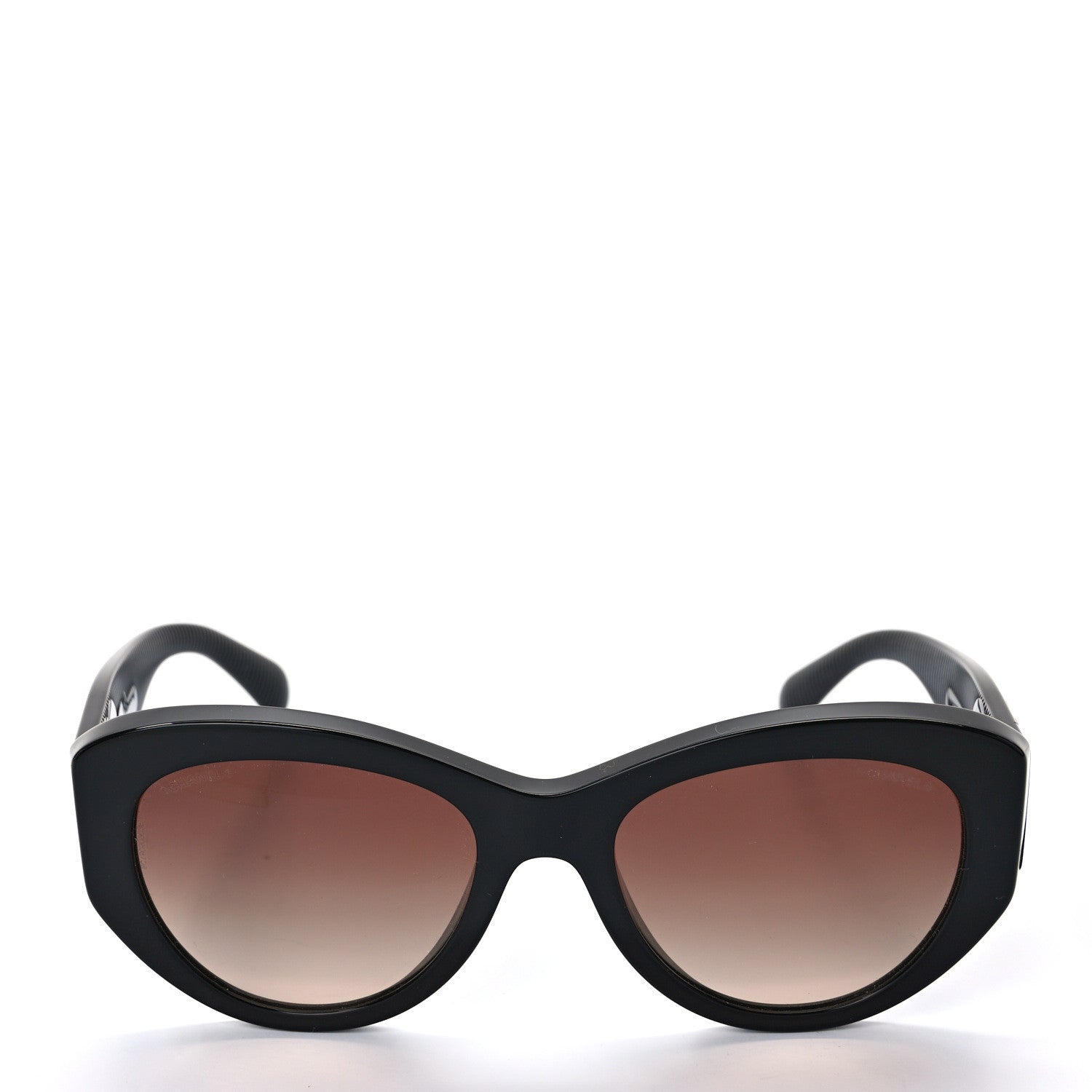 Chanel Acetate Butterfly Large CC Sunglasses 5492 Black 2 of 6