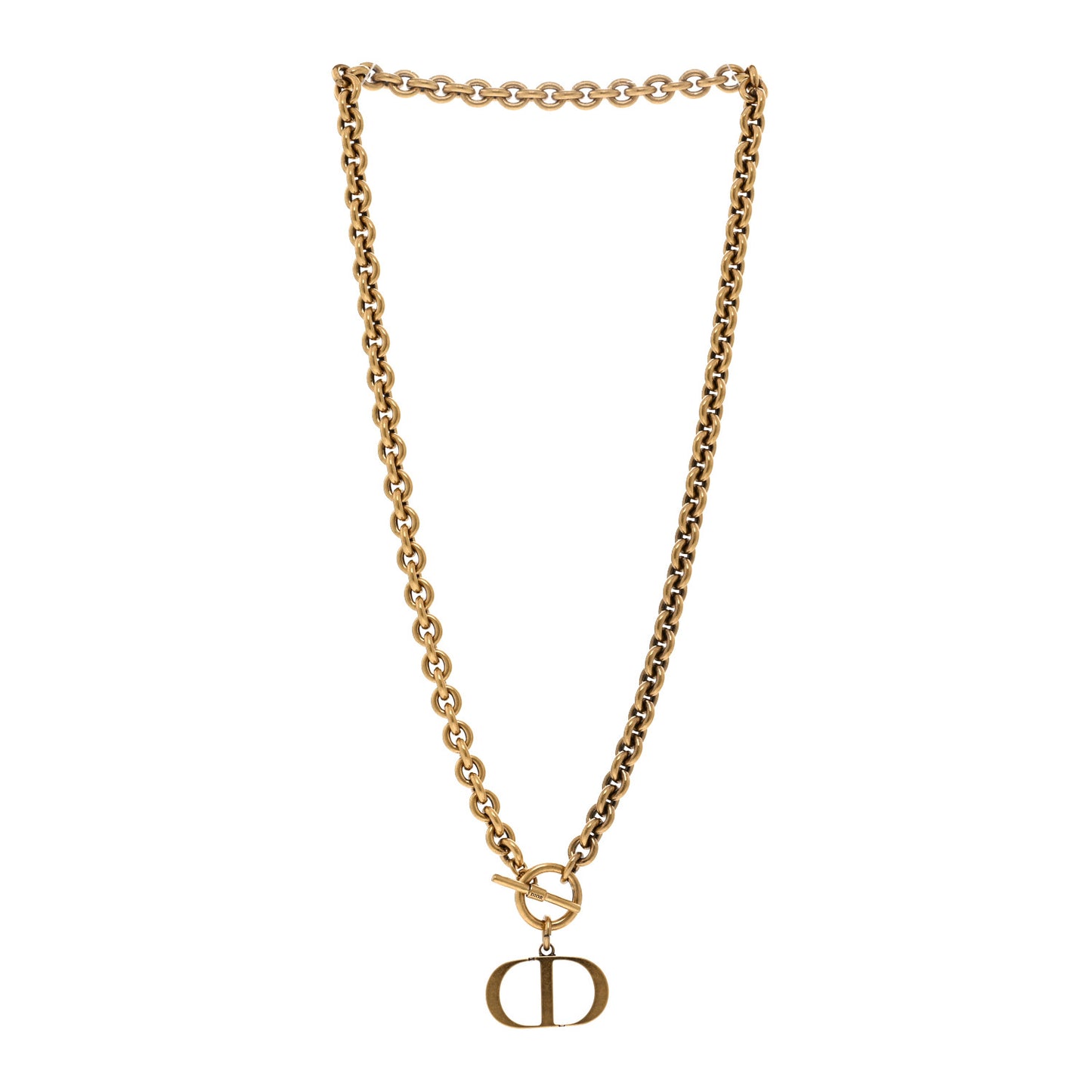 Metal 30 Montaigne Necklace Aged Gold