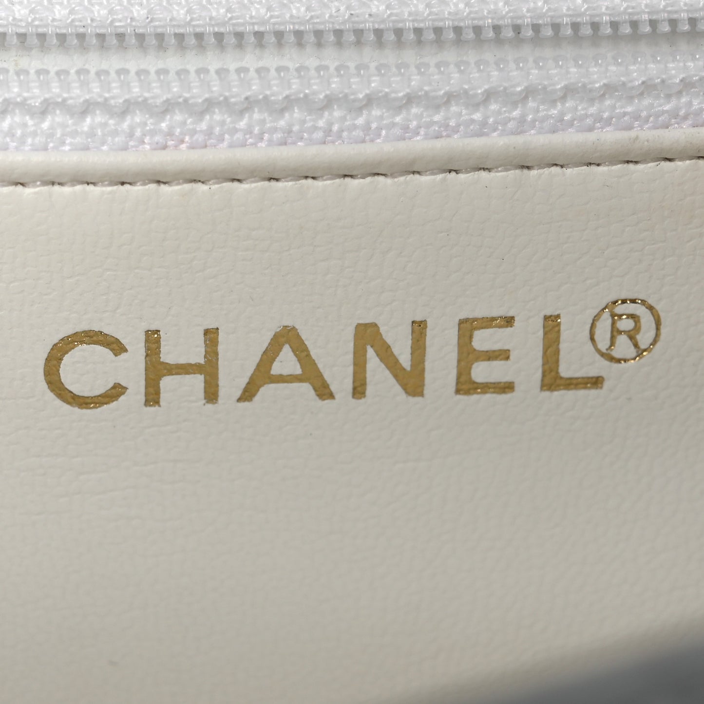 Lambskin Quilted Flap Waist Belt Bag 75 30 White