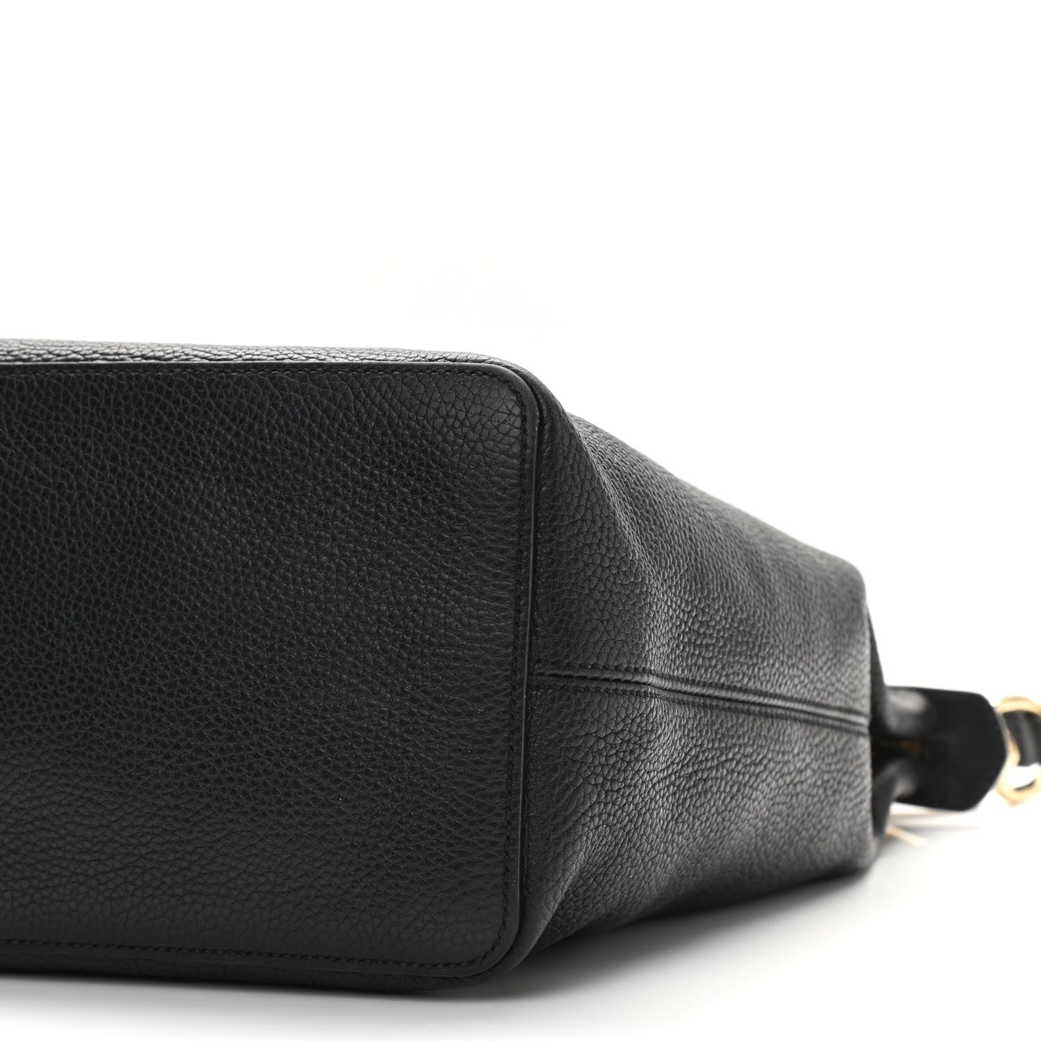 Gucci Pebbled Calfskin Large Soho Hobo Black 10 of 11