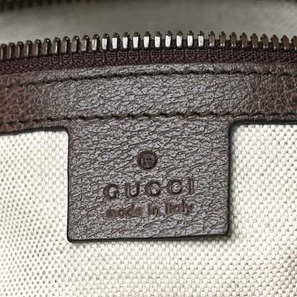 Gucci GG Supreme Monogram Calfskin Web Small Ophidia Day Backpack Beige Ebony New Acero 9 of 15