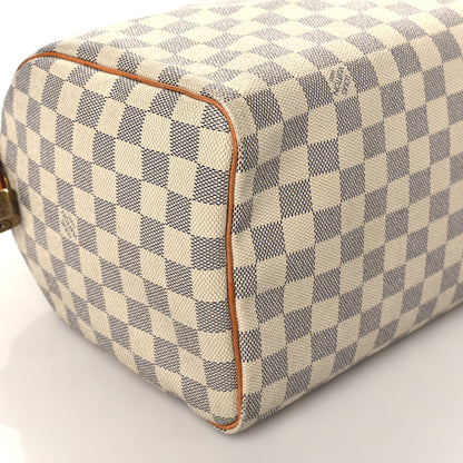 Louis Vuitton Damier Azur Speedy 30 8 of 9