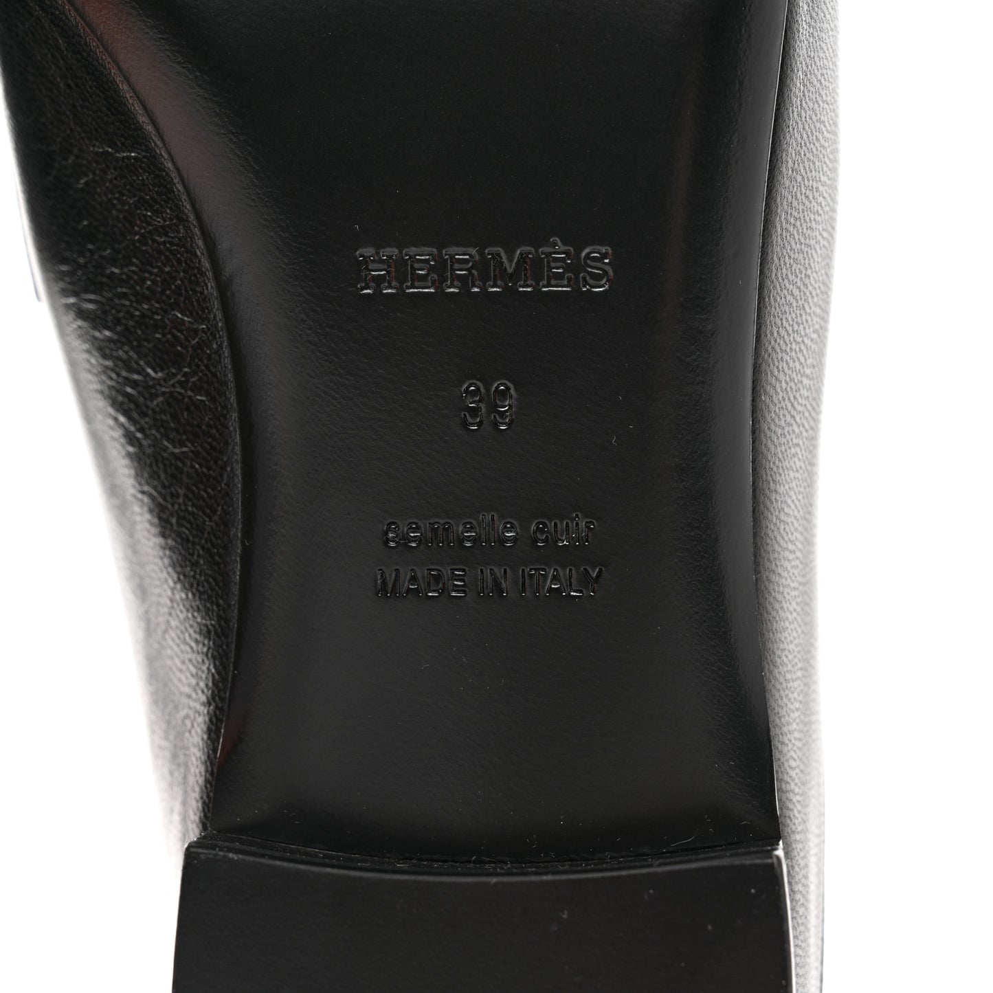 Goatskin Rivoli Mules 39 Black