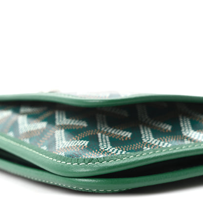 Goyard Goyardine Plumet Wallet Clutch Green 9 of 9