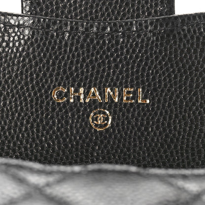 Chanel Caviar Quilted Mini Chain Belt Bag Black 6 of 10