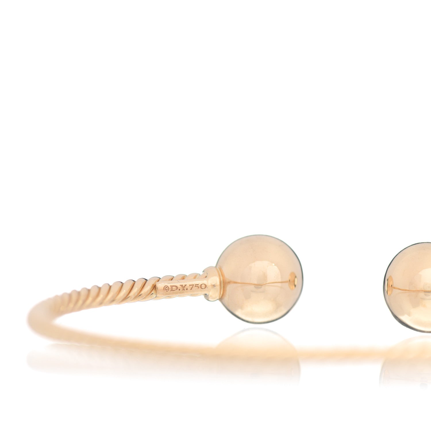 David Yurman 18K Yellow Gold 10mm Solari Bracelet 4 of 4
