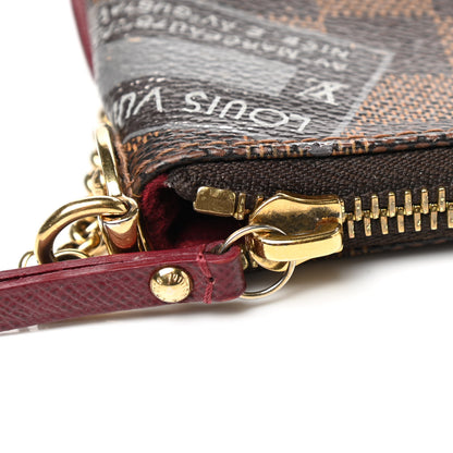 Louis Vuitton Damier Ebene Trunks Labels Pochette Milla MM 12 of 13