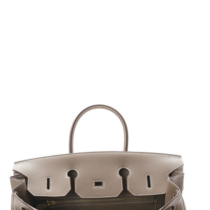 Hermes Togo Birkin 35 Etoupe 9 of 38