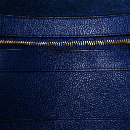 Celine Soft Grained Calfskin Small Belt Cabas Phantom Dark Blue 5 of 11