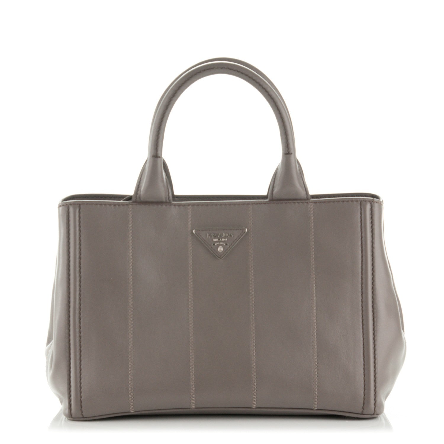 Prada Soft Calf Tote Argilla 1 of 9