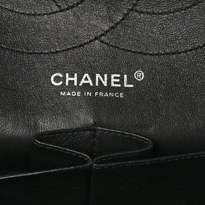 Chanel Metallic Aged Calfskin Quilted 2.55 Reissue 227 Flap So Black 6 of 10