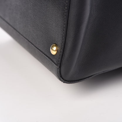 Fendi Vitello Elite Regular 2Jours Tote Black 13 of 13