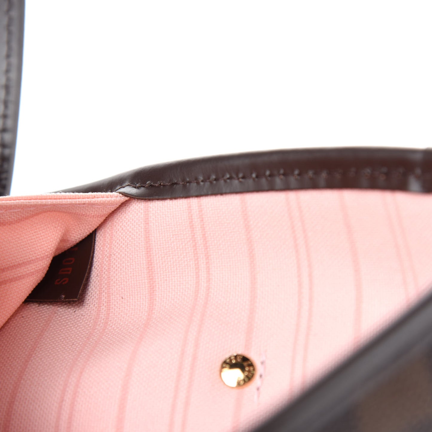 Damier Ebene Neo Neverfull MM Rose Ballerine