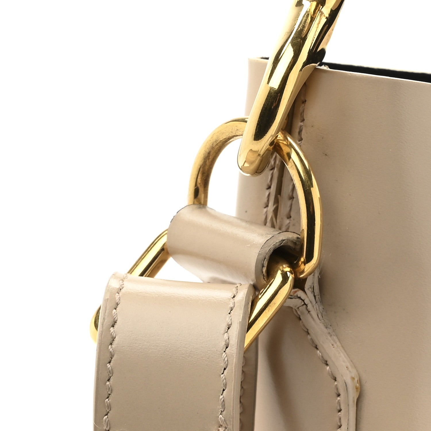 Saint Laurent Calfskin Medium Emmanuelle Bucket Bag Nude Powder 15 of 16