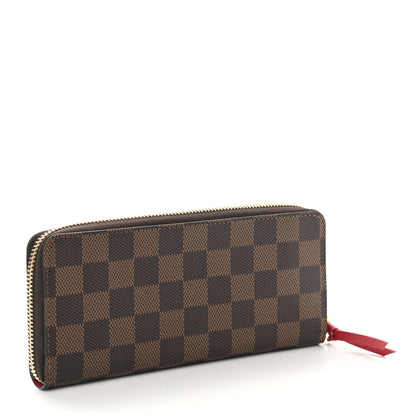 Louis Vuitton Damier Ebene Clemence Wallet 3 of 7