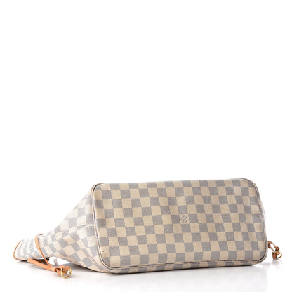Louis Vuitton Damier Azur Neverfull MM 3 of 9