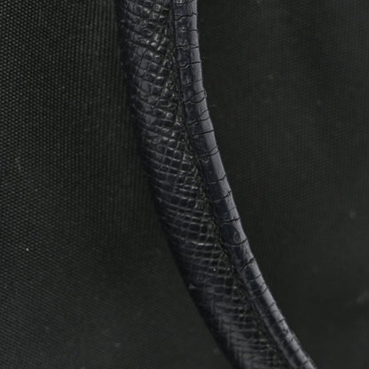 Prada Nylon Saffiano Small Top Handle Bag Black 12 of 14
