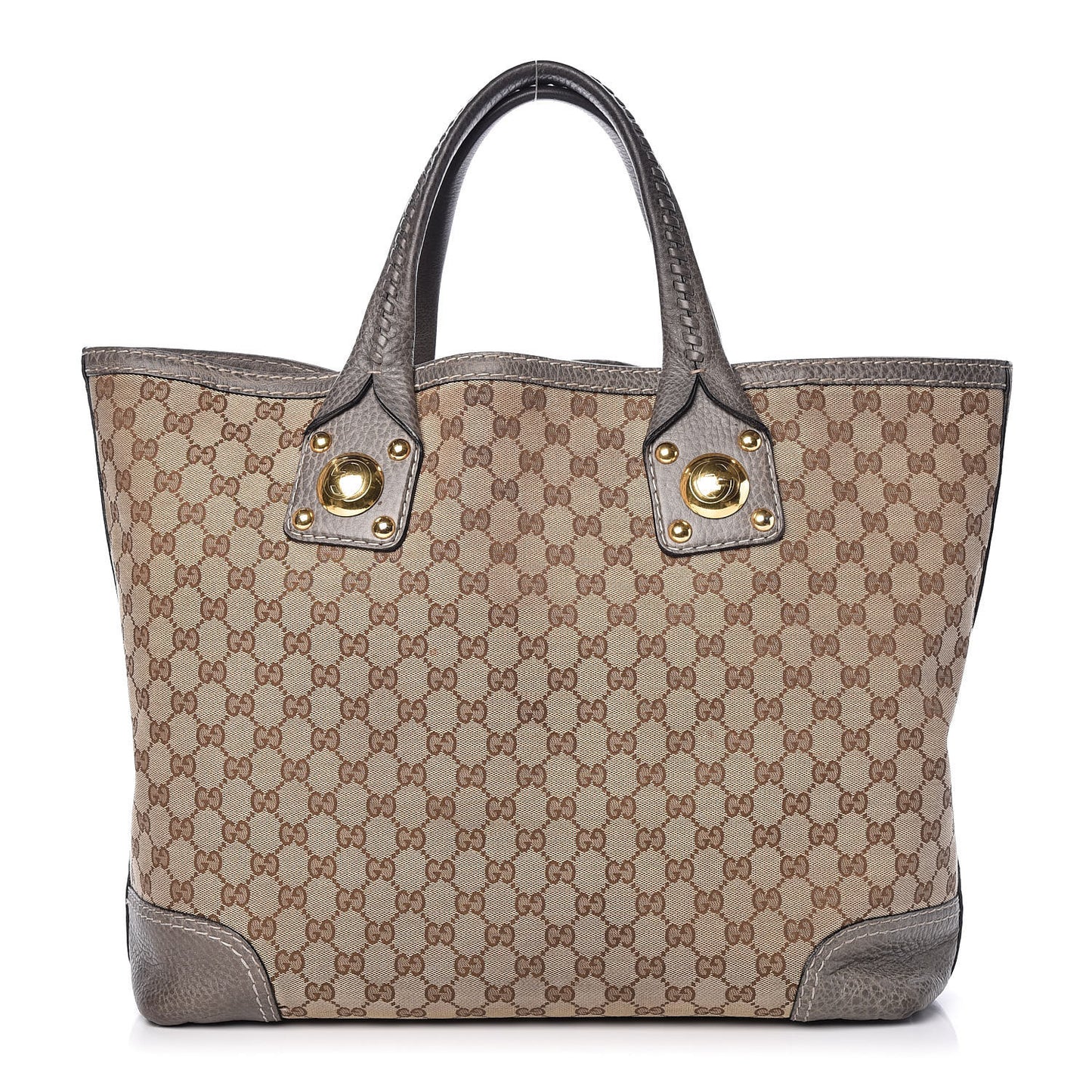 Monogram Large Sunset Tote Brown