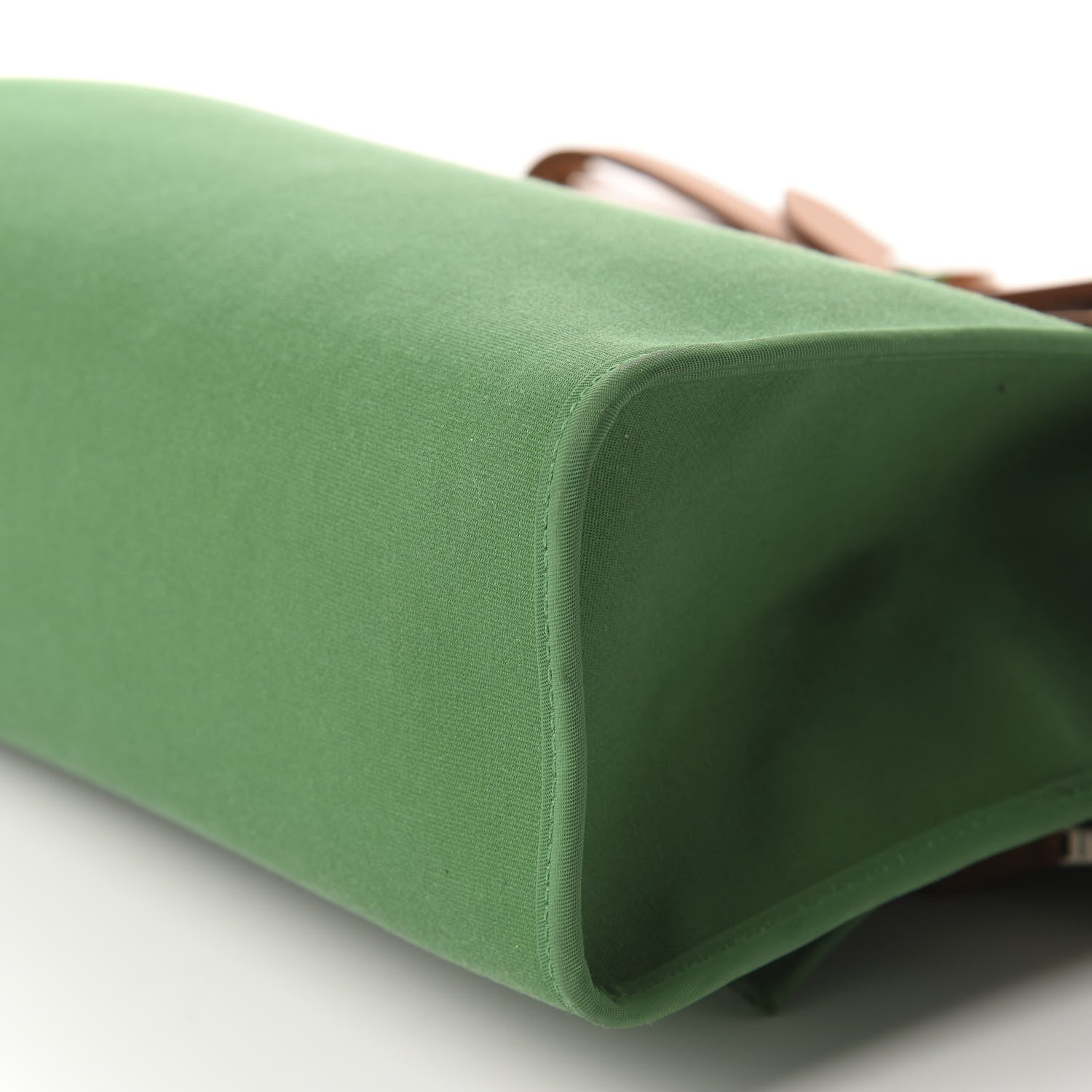 Hermes Vache Hunter Toile Herbag Zip 31 PM Cactus Natural 8 of 12