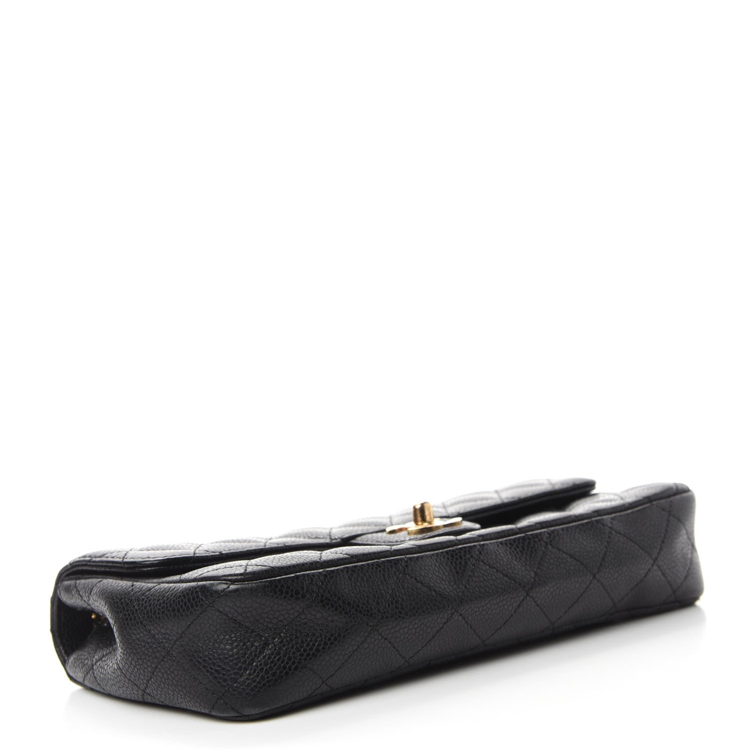 Chanel Caviar Quilted East West Flap Black 4 of 10
