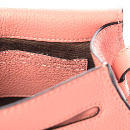 Chloe Calfskin Mini Marcie Round Crossbody Bag Ideal Blush 7 of 8