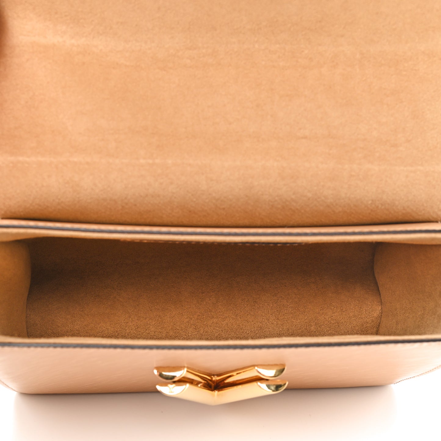Epi Twist Shoulder Bag MM Camel