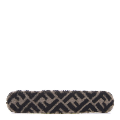 Fendi Shearling FF Diagonal Strap Thru Pale Pink 1 of 4