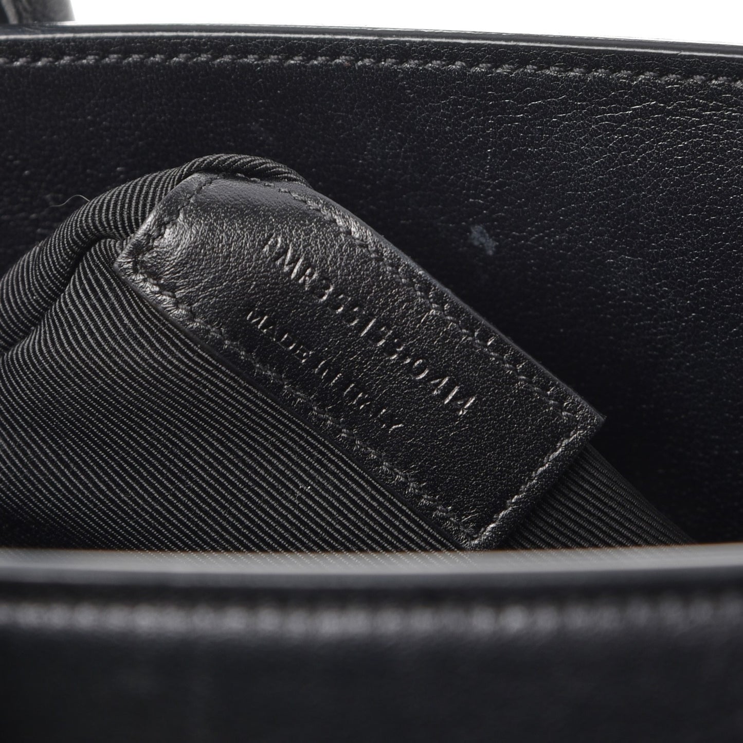 Calfskin Small Sac De Jour Black