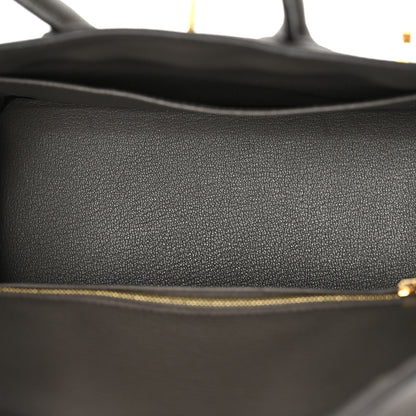Hermes Togo Birkin 25 Etain 5 of 11