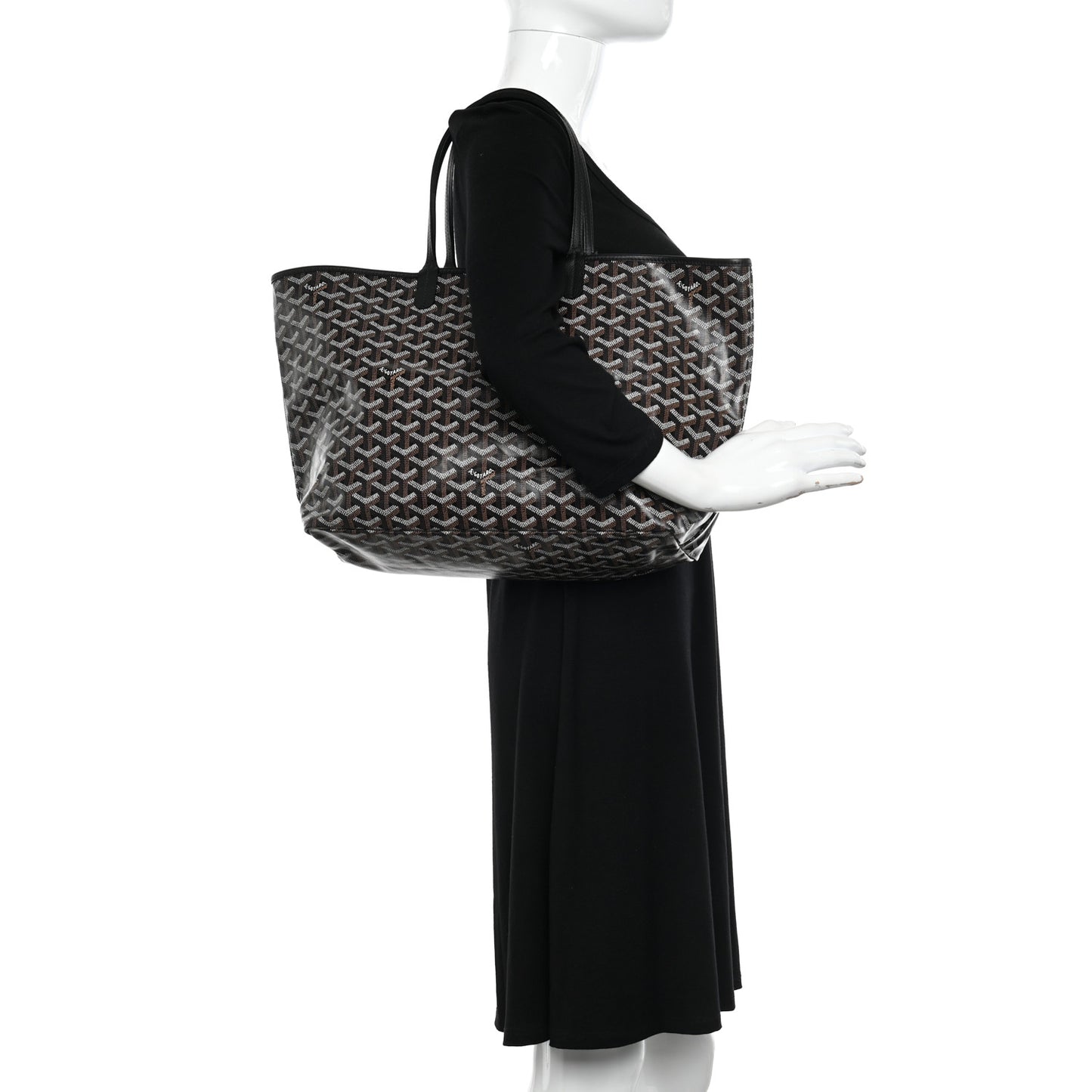 Goyardine Saint Louis PM Black