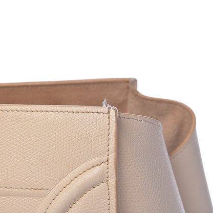 Celine Grained Calfskin Medium Phantom Luggage Cream 36 of 39