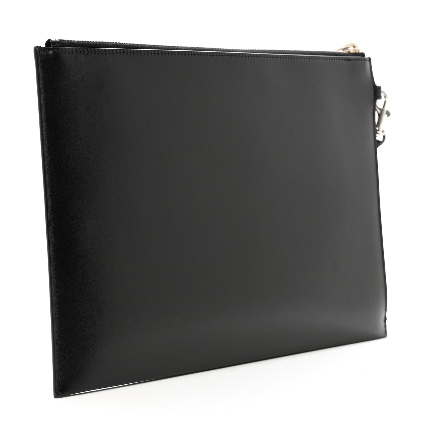 Calfskin Cassandre Tablet Pouch Black Black