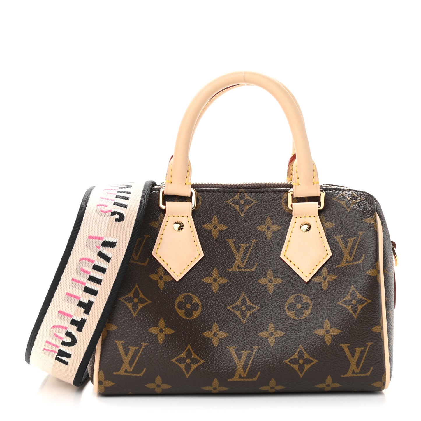Monogram Speedy Bandouliere 20 Black