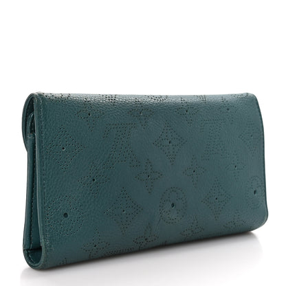 Louis Vuitton LOUIS VUITTON Mahina Amelia Wallet Lagon 3 of 16