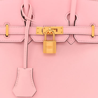 Hermes Swift Birkin 25 Rose Sakura 7 of 9