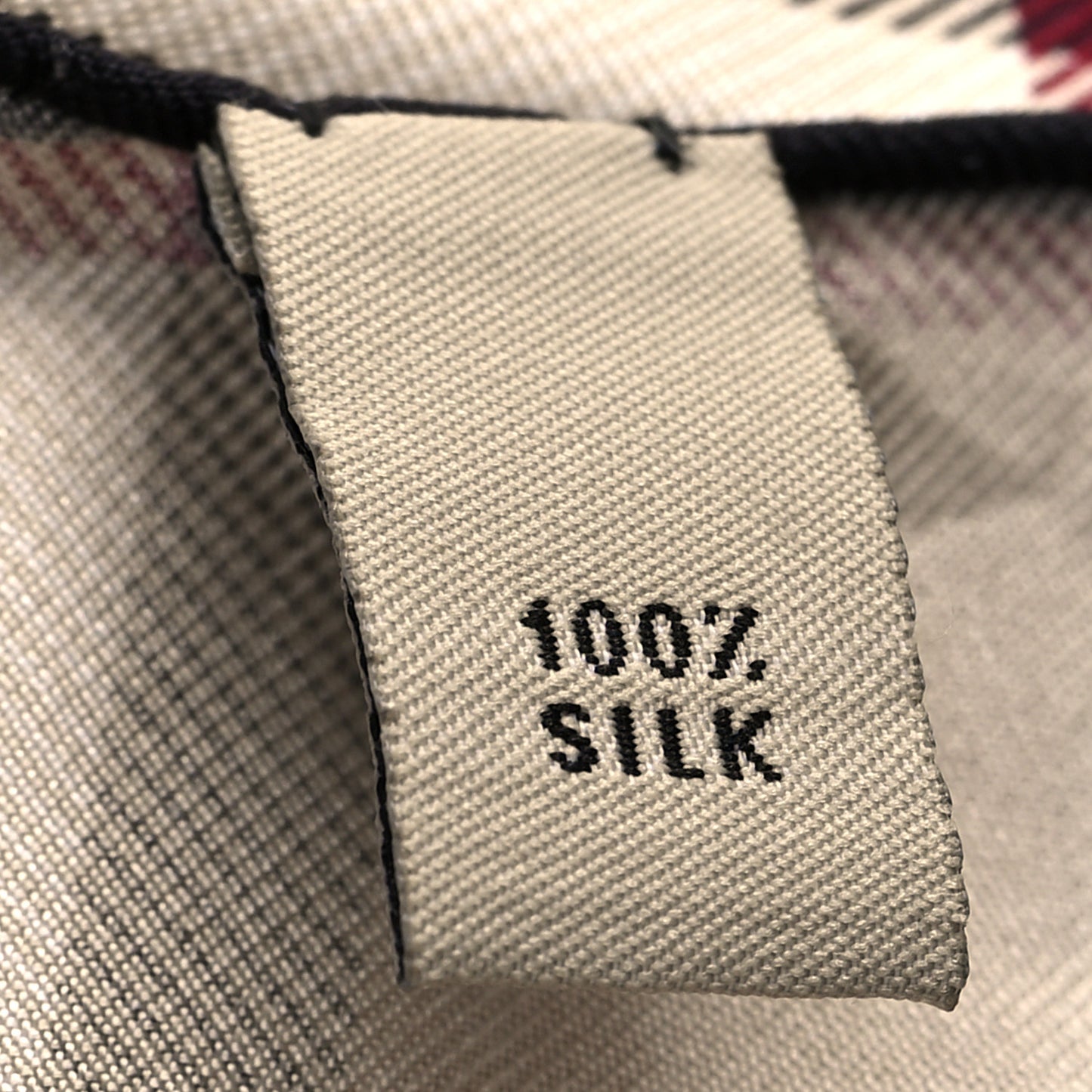 Silk House Check Square Scarf Beige