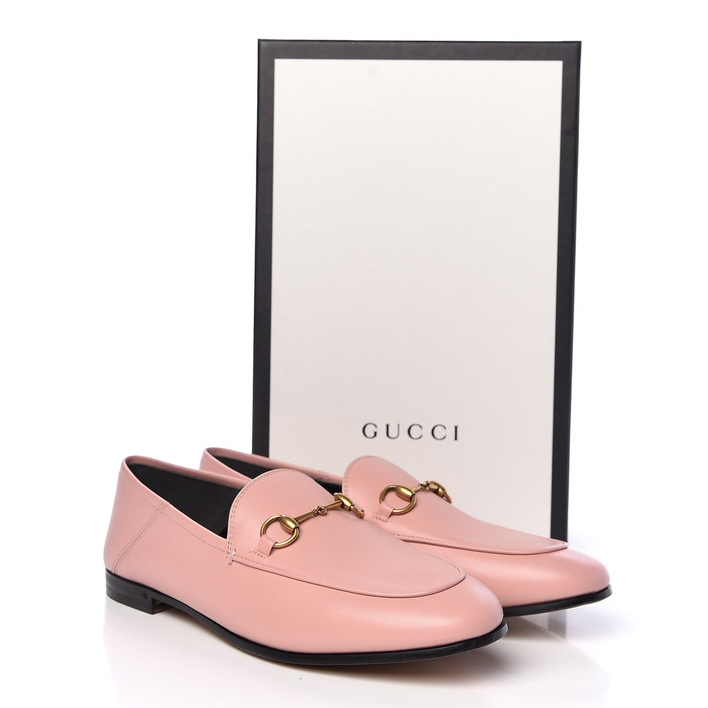 Lambskin Womens Brixton Horsebit Loafers 38.5 Perfect Pink