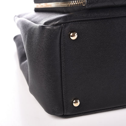 Chanel Caviar Quilted Large Business Affinity Shopping Bag Black 5 of 11