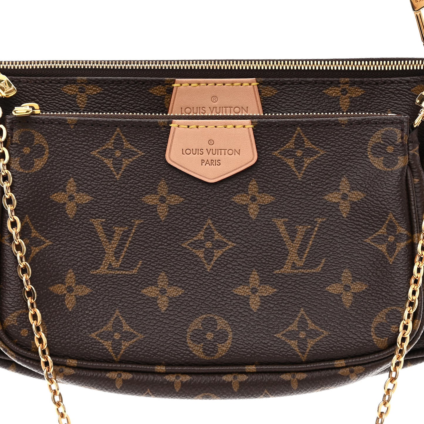 Monogram Multi Pochette Accessories Kaki