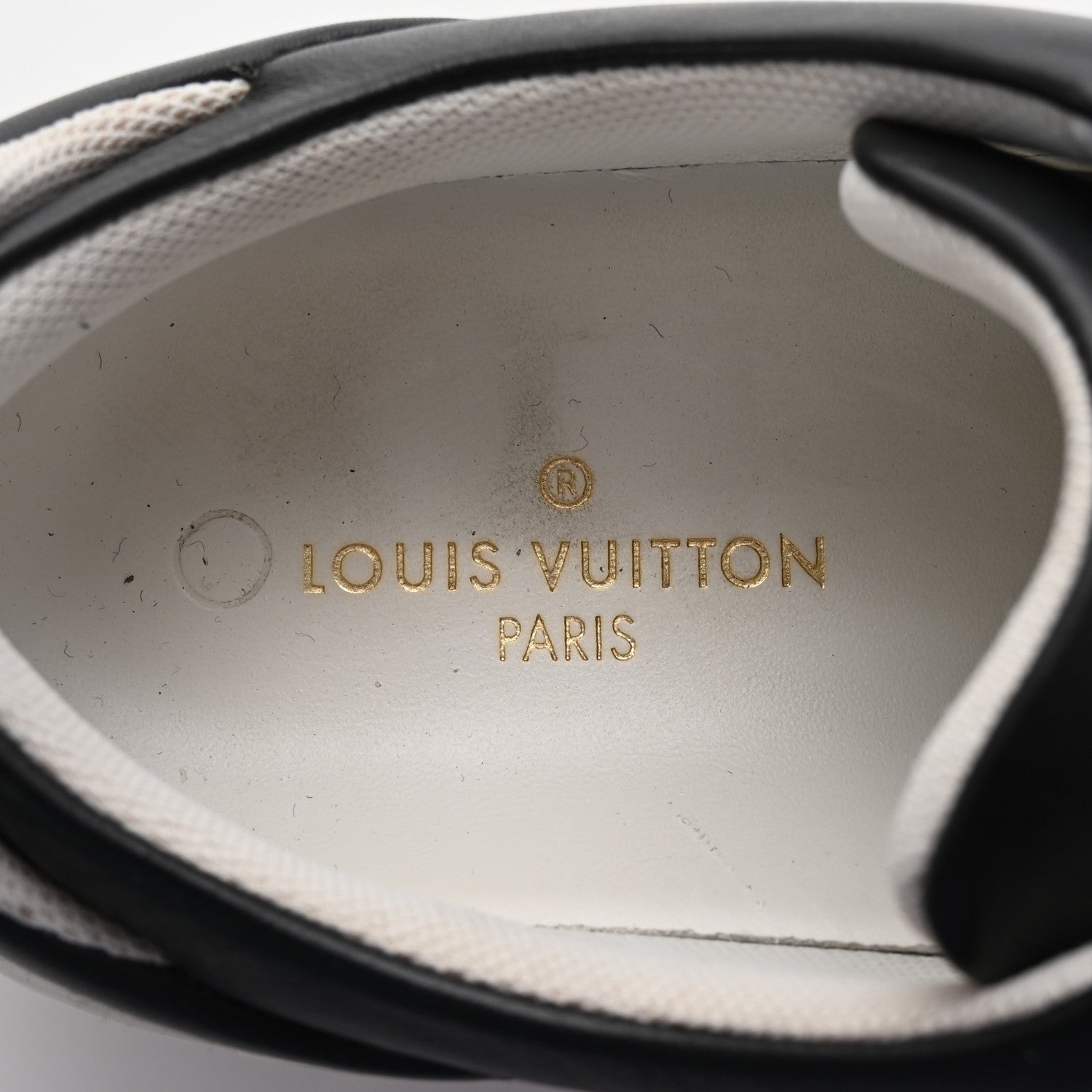 Louis Vuitton Calfskin Time Out New Wave Sneakers 36.5 Black 8 of 9
