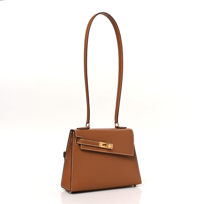 Hermes Epsom Kelly En Desordre Sellier 20 Gold 3 of 10