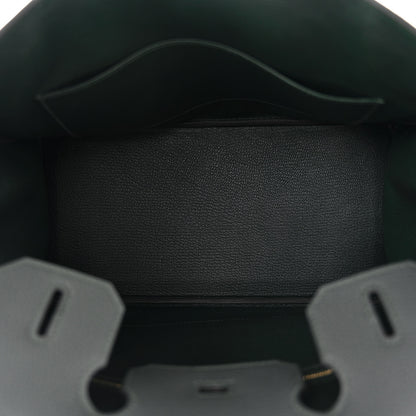 Hermes Togo Birkin 30 Vert Fonce 5 of 11