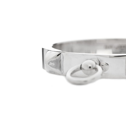 Hermes Sterling Silver PM Collier De Chien Bracelet SH 4 of 7