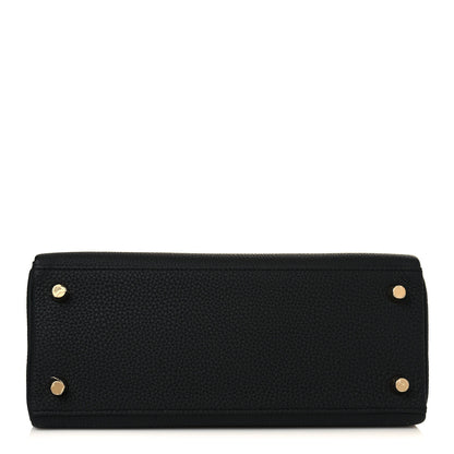 Hermes Togo Kelly Retourne 25 Black 6 of 35