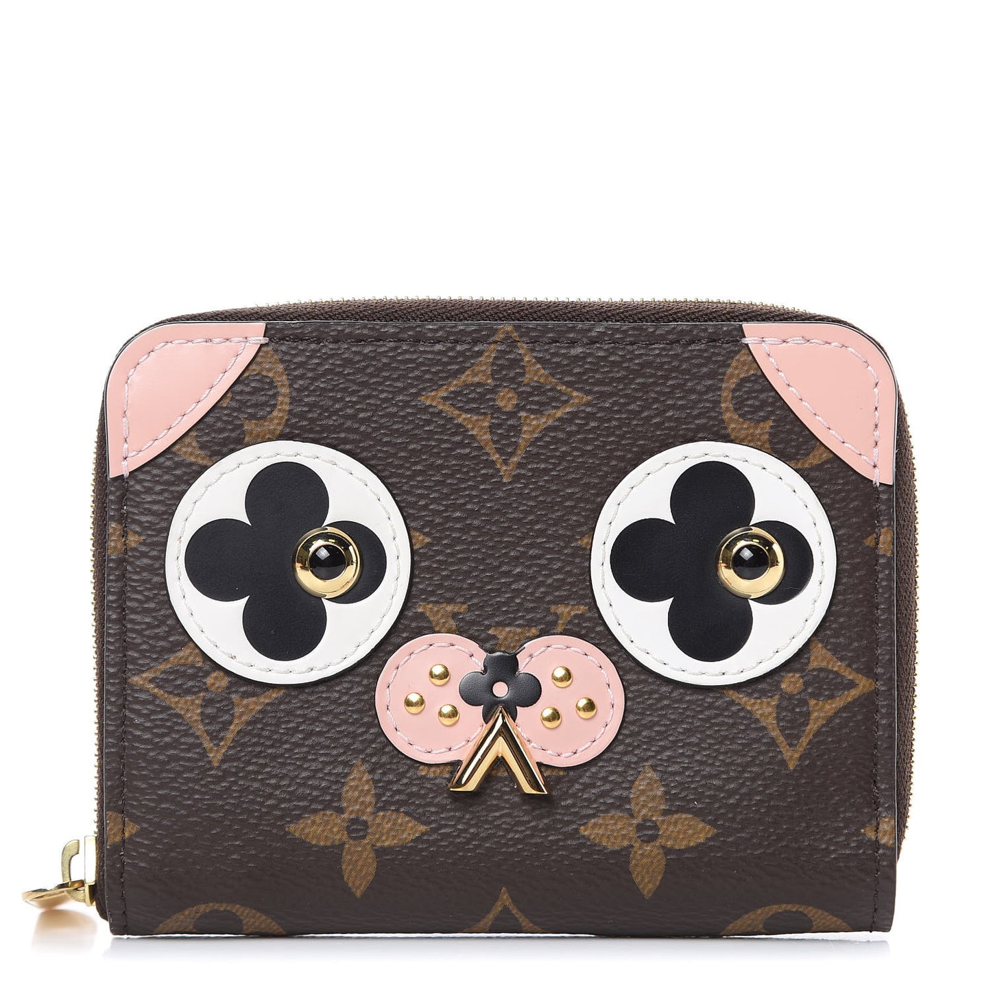 Monogram Valentine Dog Zippy Coin Purse