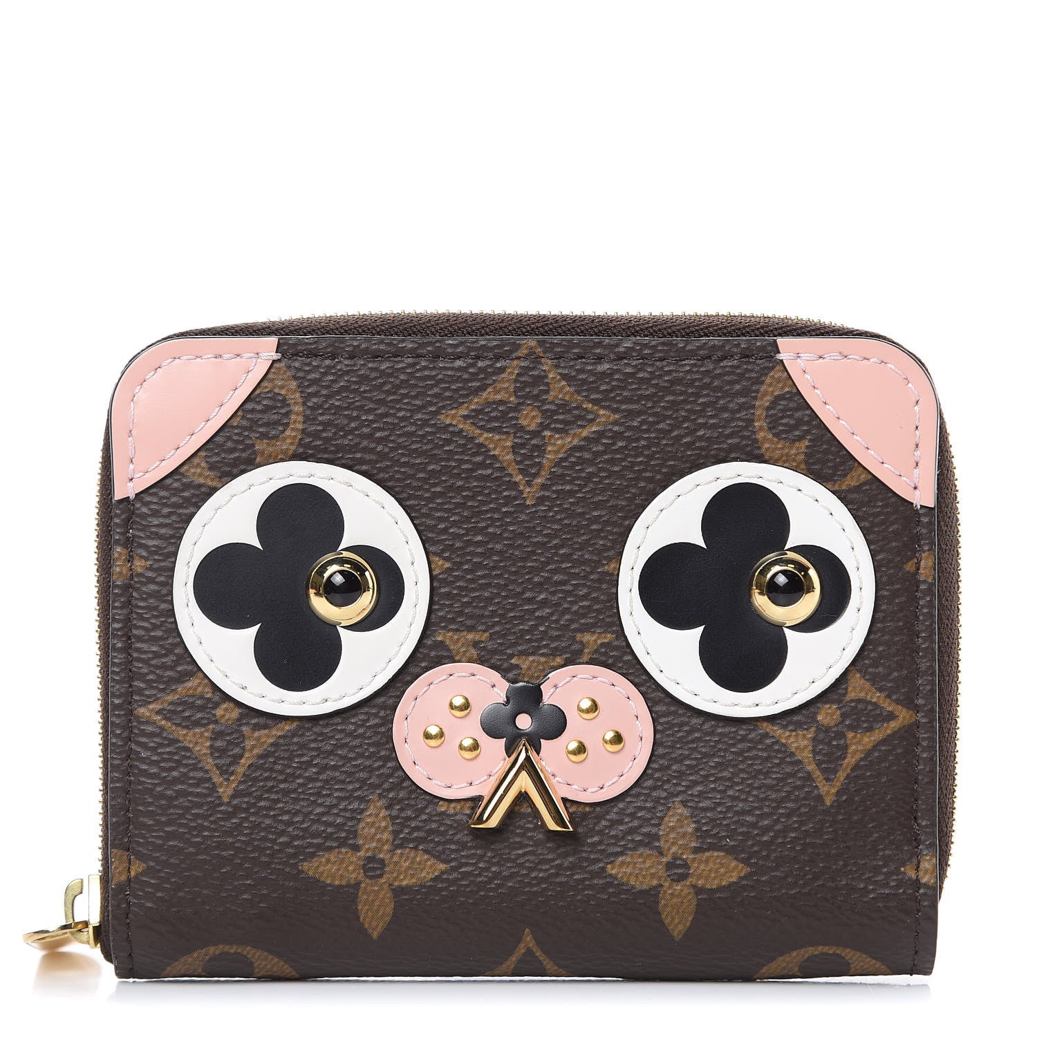 Louis Vuitton Monogram Valentine Dog Zippy Coin Purse 1 of 7