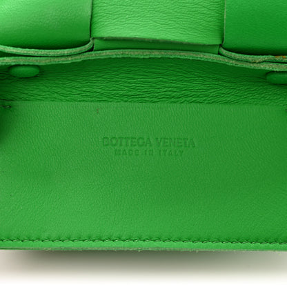 Bottega Veneta Lambskin Maxi Intrecciato Extra Mini Cassette Crossbody Bag Parakeet 6 of 10