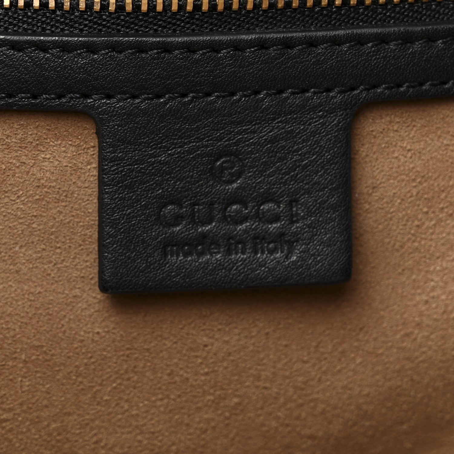Gucci GG Supreme Monogram Medium Padlock Tote Black 6 of 14