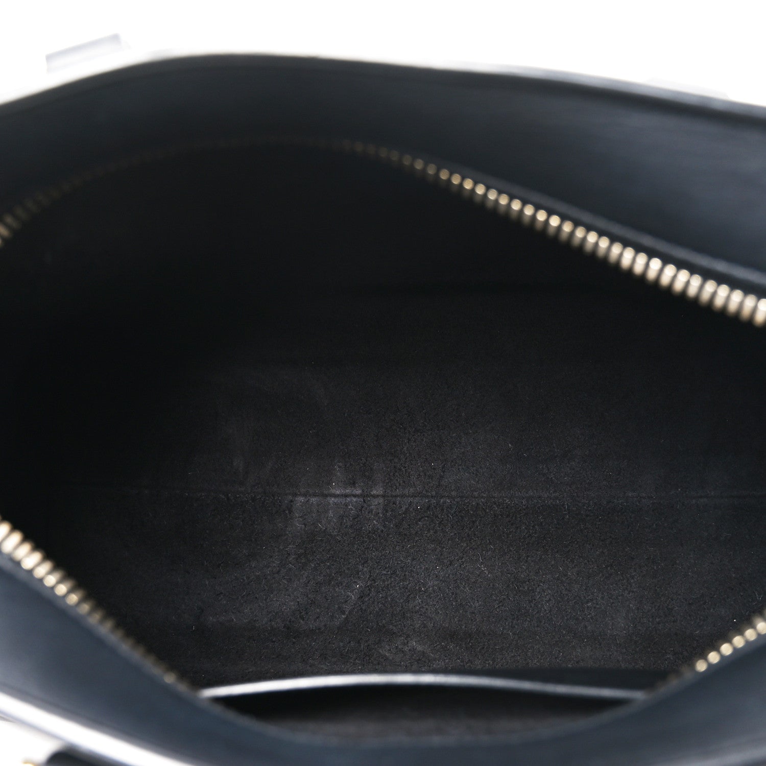 Saint Laurent Calfskin Monogram Baby Cabas Black 5 of 10