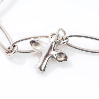 Tiffany Sterling Silver Elsa Peretti Charm Bracelet 4 of 7